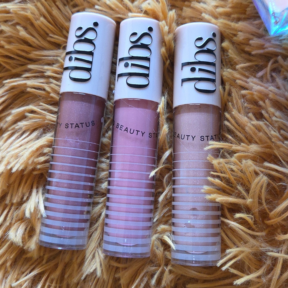 Go To Glossy Balm Lip Trio – Mims, Effortless Pink, Kiss Me Quick - Picture 5 of 5